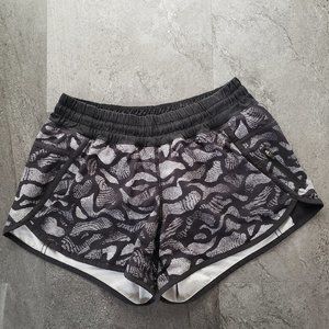 Lululemon track that low rise shorts